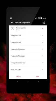 xBlack- Red Theme android App screenshot 0