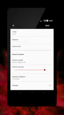 xBlack- Red Theme android App screenshot 1